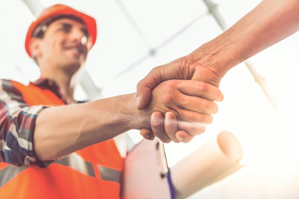 Handshake between engineers